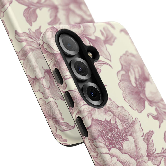 Elegante Victoriaanse Bloemenprint