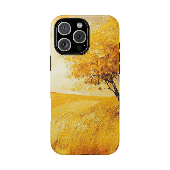 Gouden Herfstboom Landschap