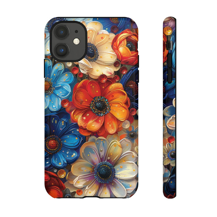 Levendig Abstract Bloemenpatroon