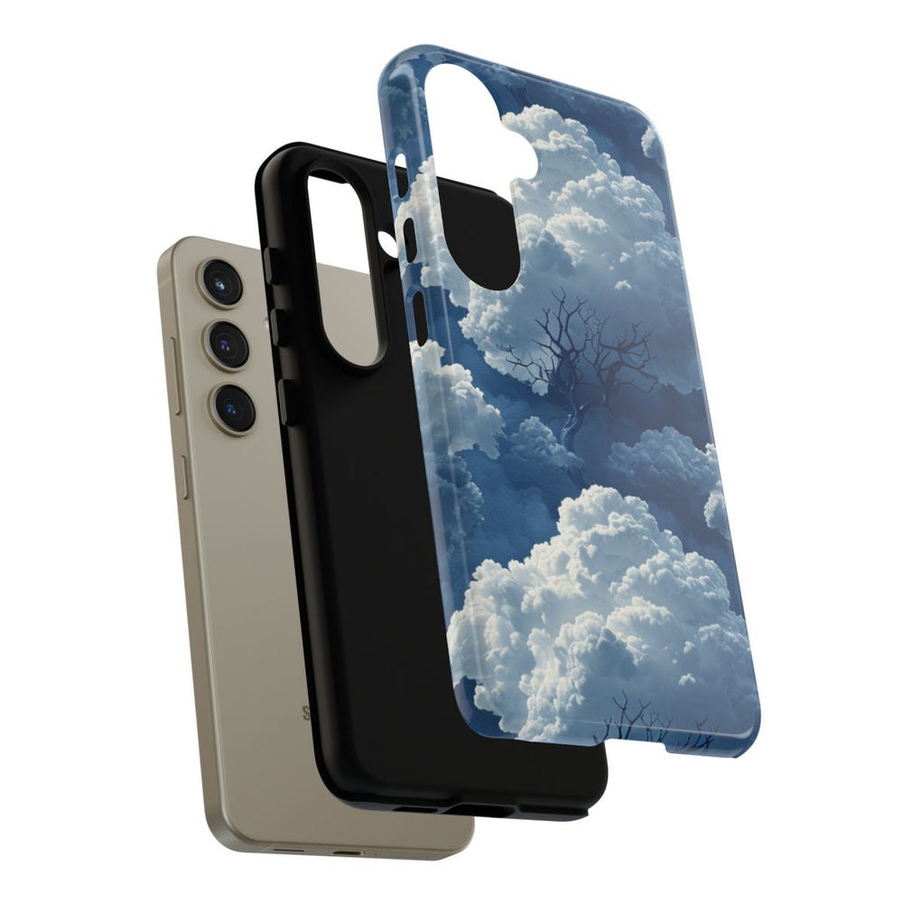 3D Wolken en Boompatroon