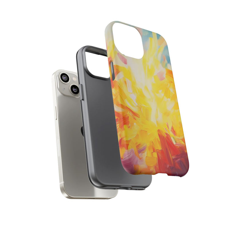 Vrolijke Abstracte Penseelstreken