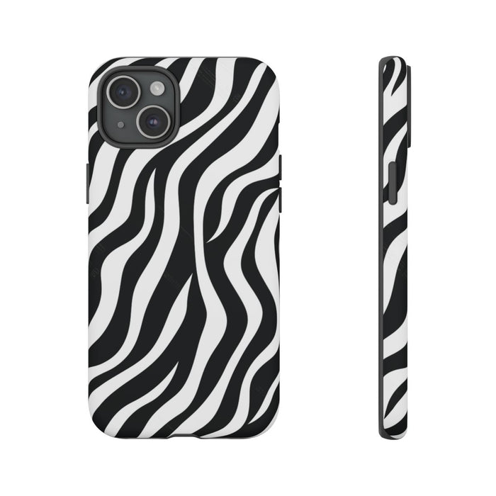 Zwart-Wit Zebra Strepenpatroon