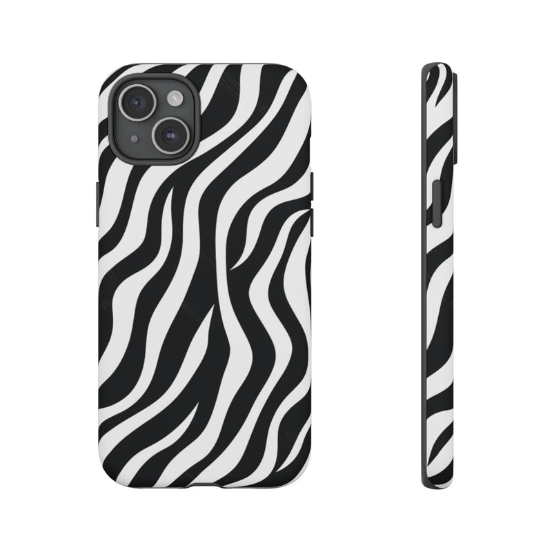 Zwart-Wit Zebra Strepenpatroon
