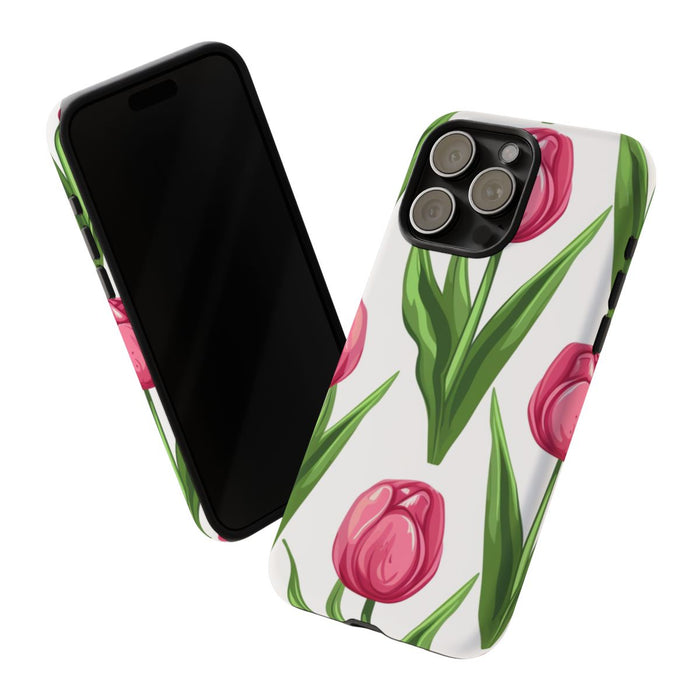 Roze Tulp Bloemenpatroon