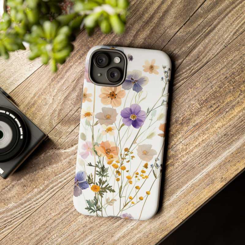 Lichte Pastelbloemen in Botanisch Design