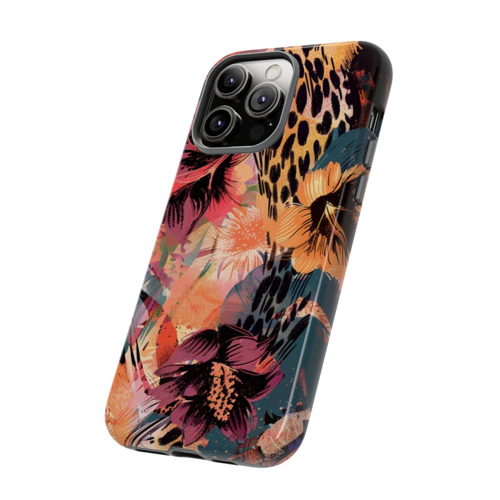 Abstracte Bloemen- en Dierenprint