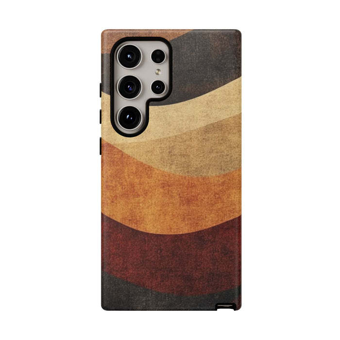 Warme Abstracte Golfpatronen