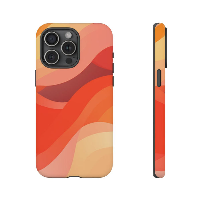 Warme Abstracte Golfpatronen