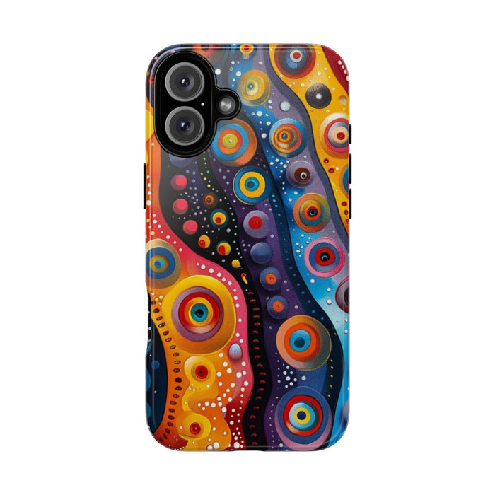 Kleurrijk Abstract Cirkelpatroon