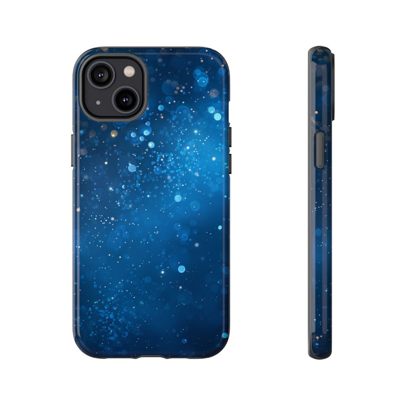 Diepblauwe Sprankelende Lichten