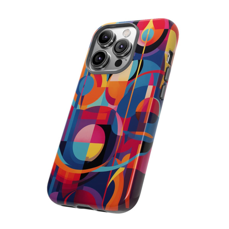 Vrolijke Geometrische Abstracte Kunst