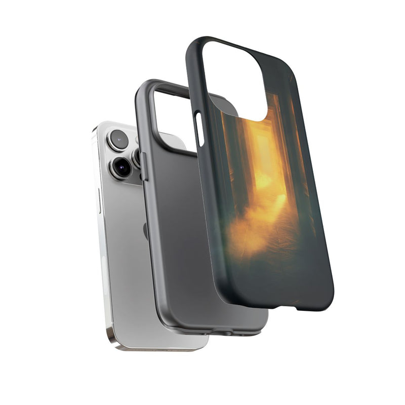 Mistige Verlichte Gang