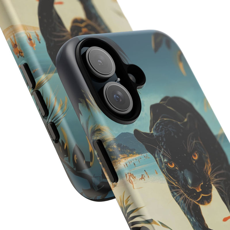 Zwarte Panter aan het Strand