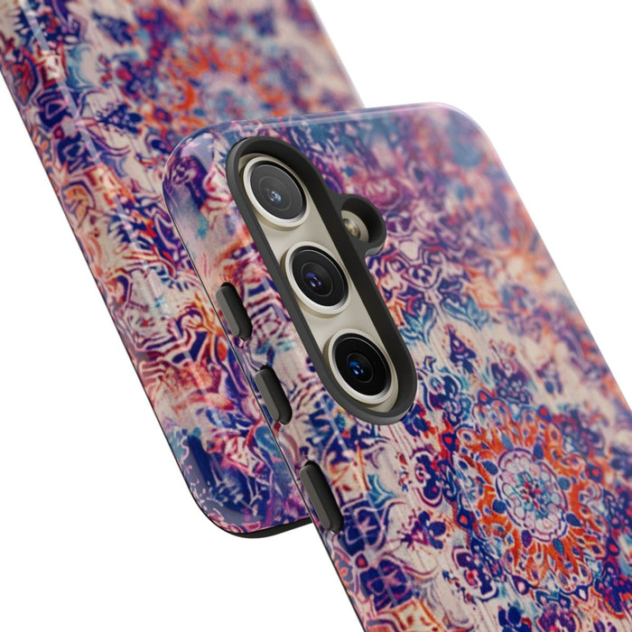 Gedetailleerd Psychedelisch Oosters Tapijtpatroon