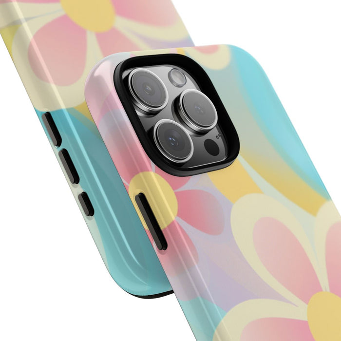 Pastel Groovy Bloemenpatroon