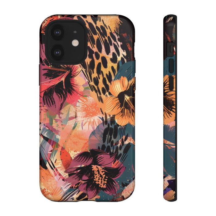 Abstracte Bloemen- en Dierenprint