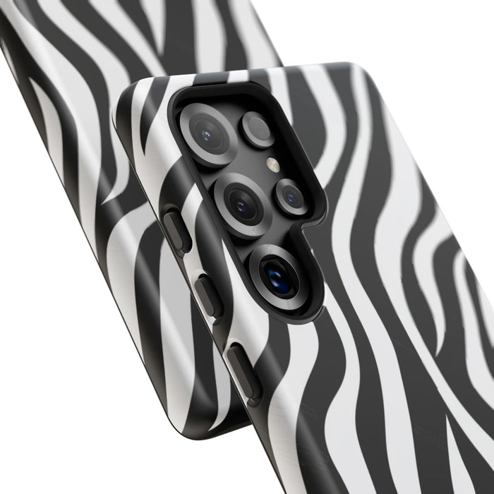 Zwart-Wit Zebra Strepenpatroon