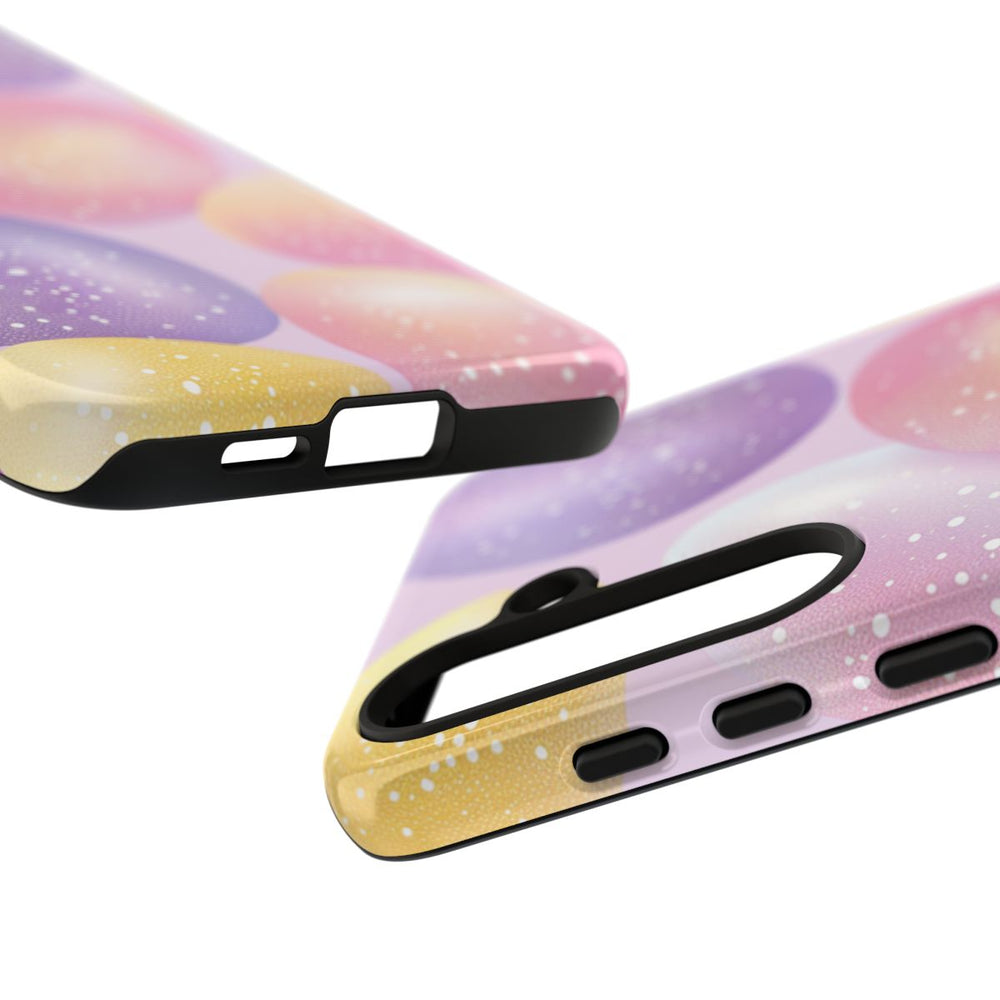 Pastelkleurige Glitter Paaseieren Patroon