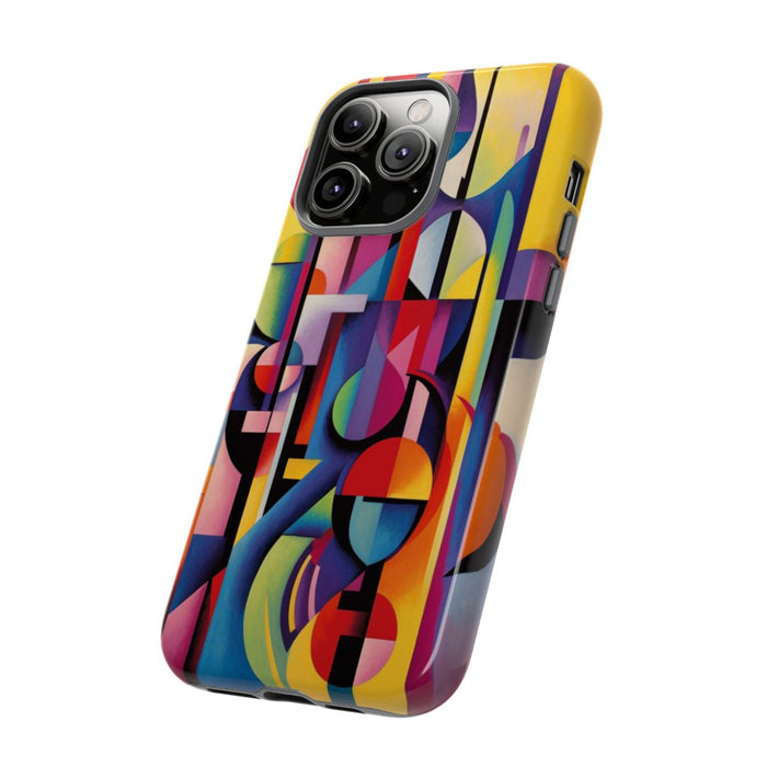 Abstracte Geometrische Vormen met Heldere Kleuren
