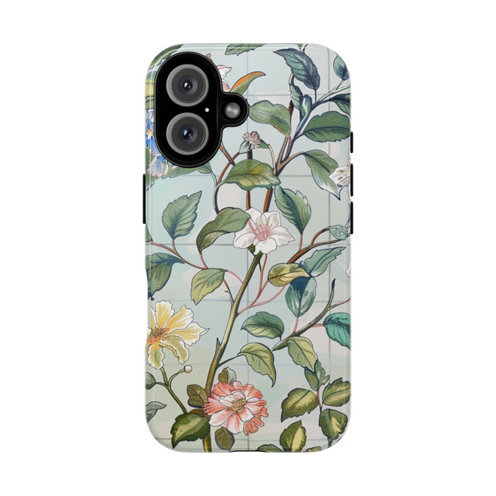 Vintage Bloemenpatroon met Vlinders