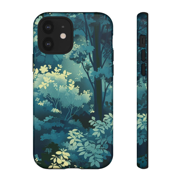 Gloeiende Bosbladeren in Laagjes