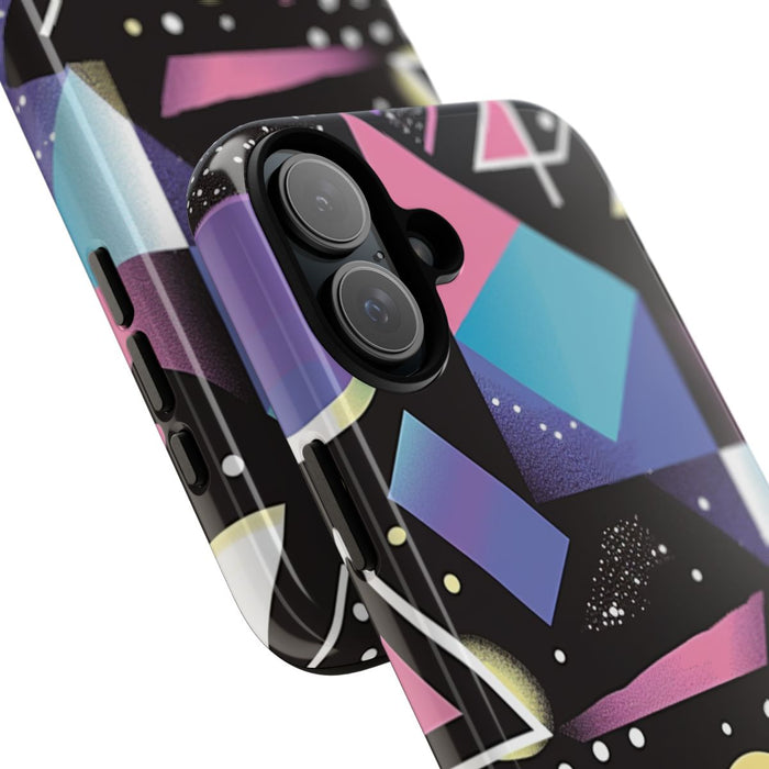Geometrisch Vaporwave Abstract Patroon