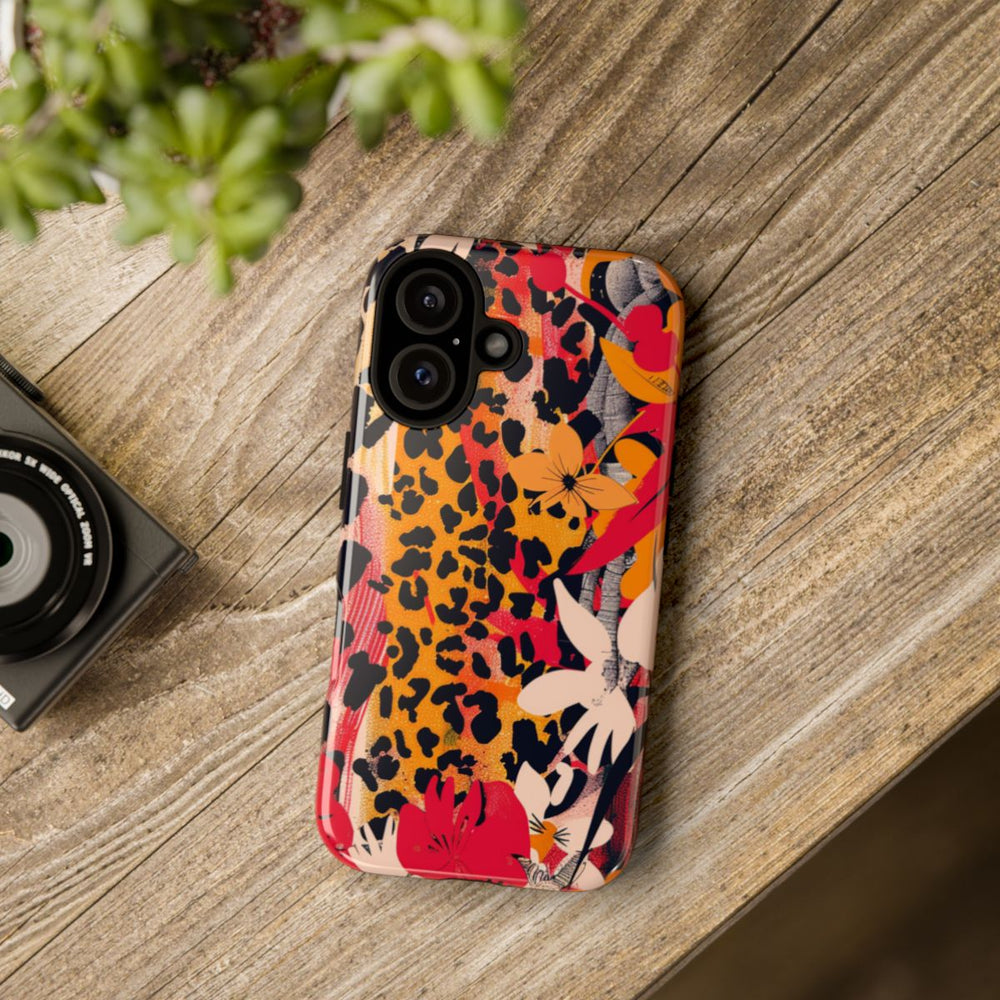 Abstracte Bloemen- en Dierenprint