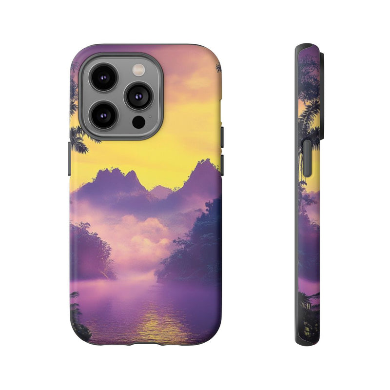 Mysterieuze Junglemeer bij Zonsondergang