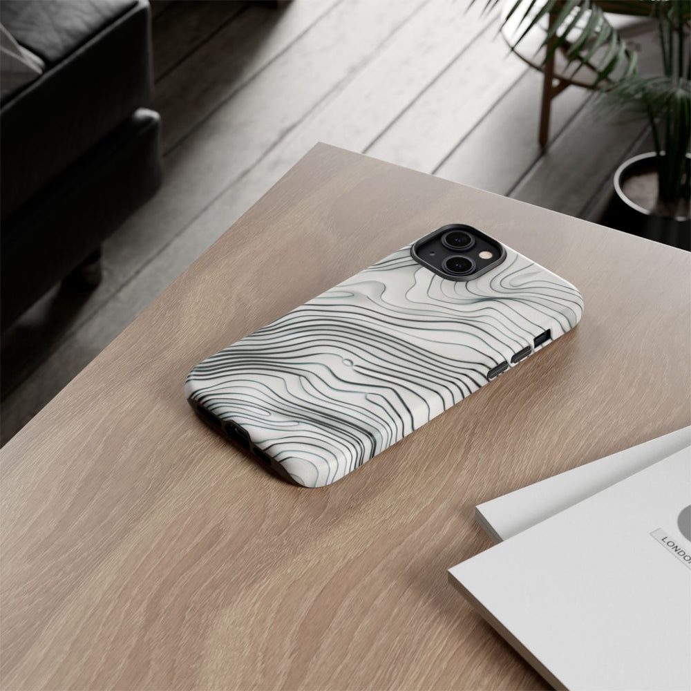 Minimalistische Topografische Lijnen