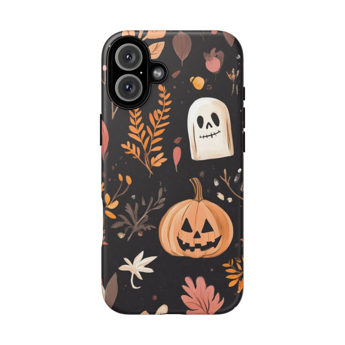 Halloween Pompoen- en Spookmotief