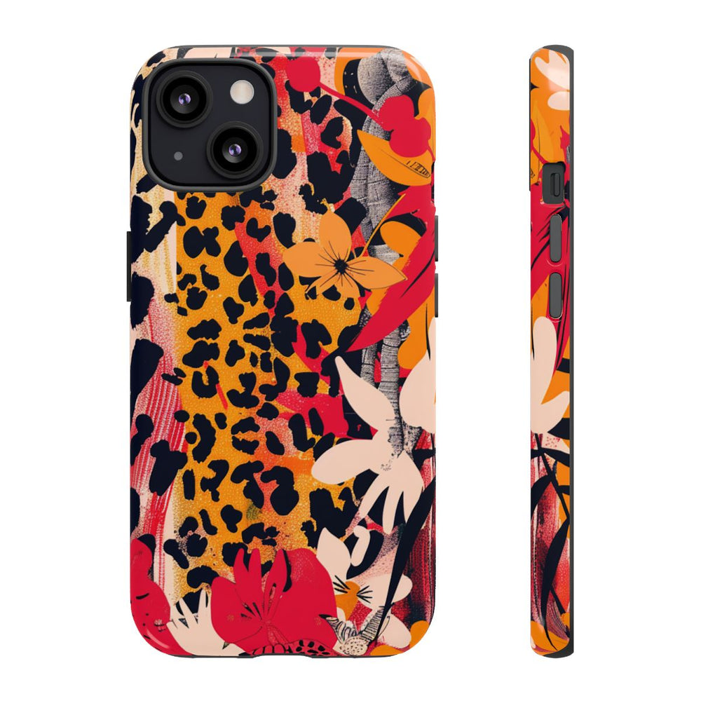 Abstracte Bloemen- en Dierenprint