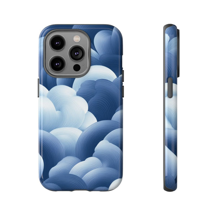 Blauw-Wit Wolkenpatroon
