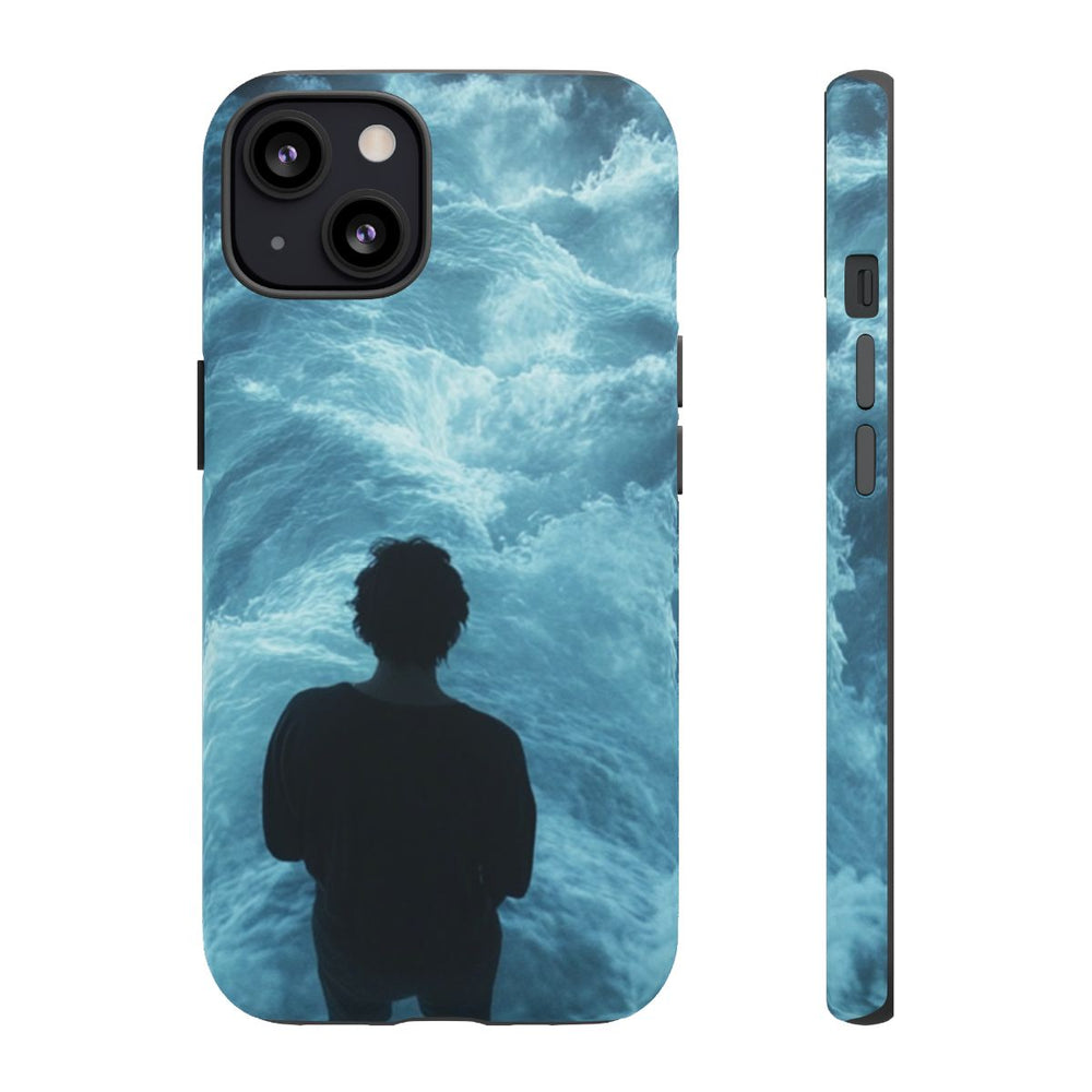 Persoon Voor Draaikolken van Water