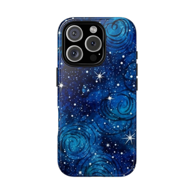 Blauw Sterrenstelsel Patroon
