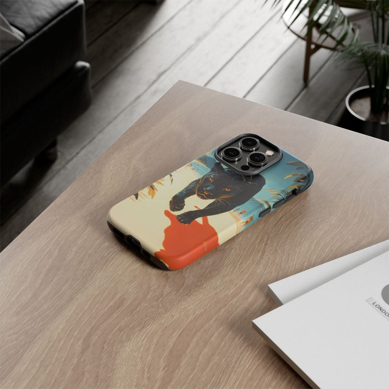 Zwarte Panter op het Strand