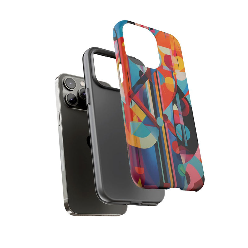 Abstracte Geometrische Kleurencombinatie