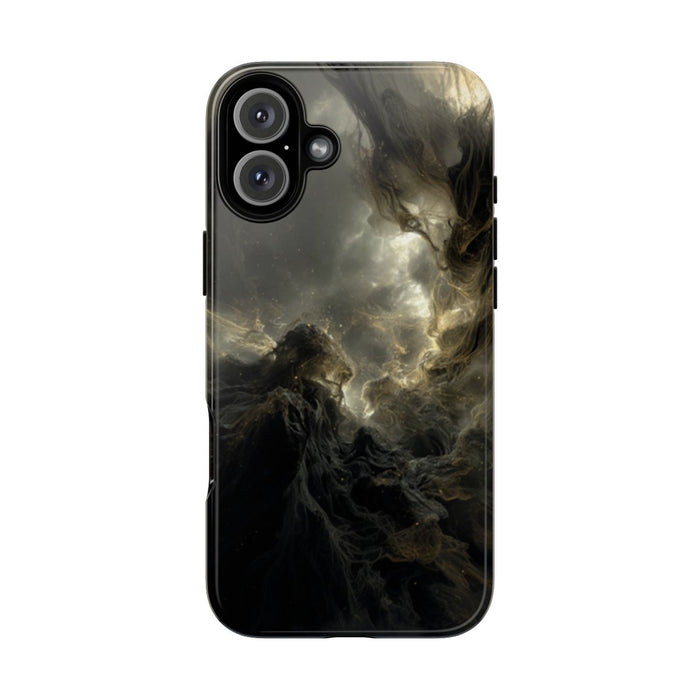 Abstracte Kosmische Schaduwen en Lichtwervelingen