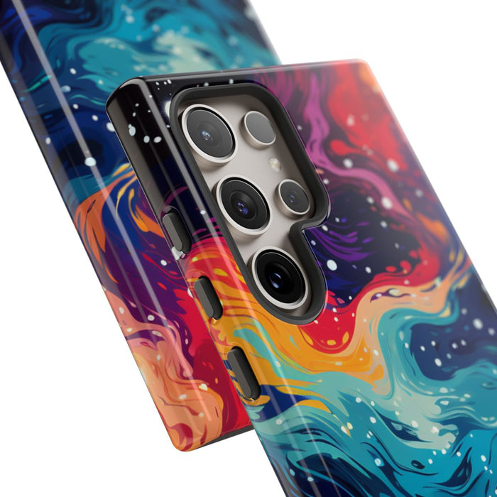 Kleurrijk Abstract Galaxy Patroon