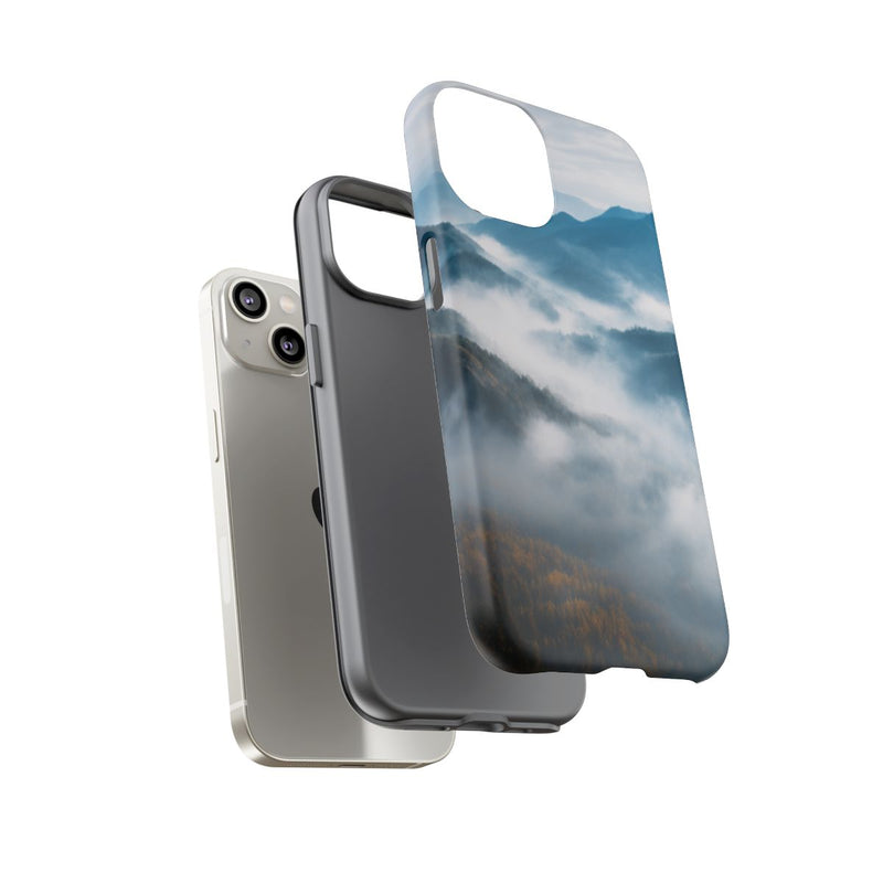 Mysterieus Berglandschap met Mist