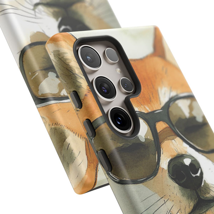 Stoere Shiba Inu met Zonnebril