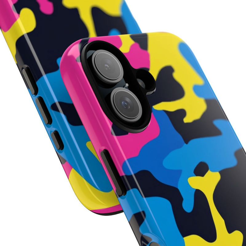 Neon Kleurrijk Camouflagepatroon