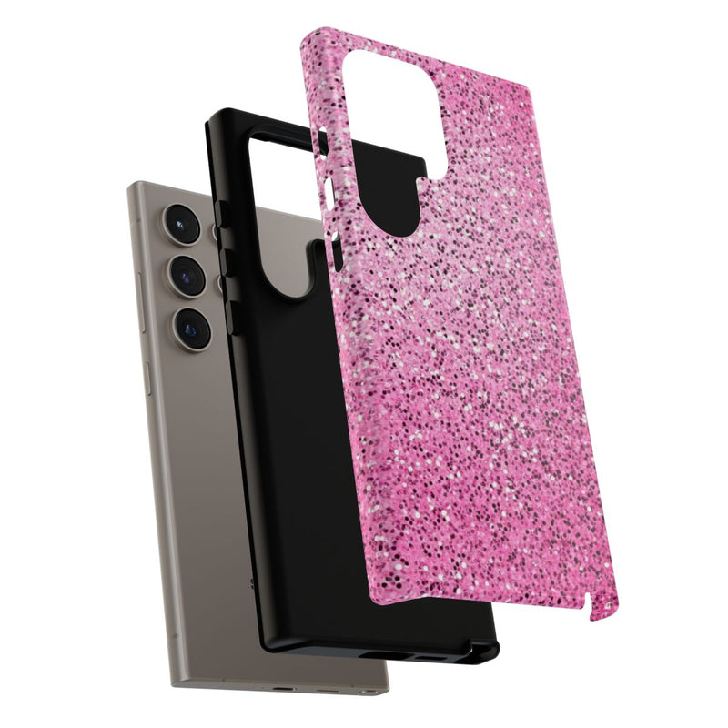 Roze Glitter Sprankelstructuur