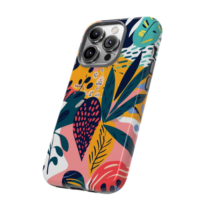 Vrolijk Tropisch Bladerenpatroon