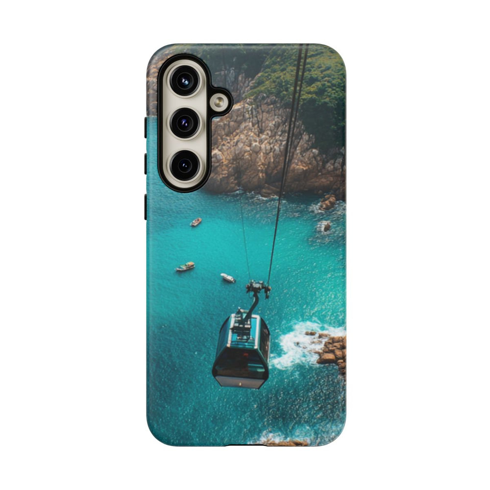 Kabelbaan Boven Turquoise Zee