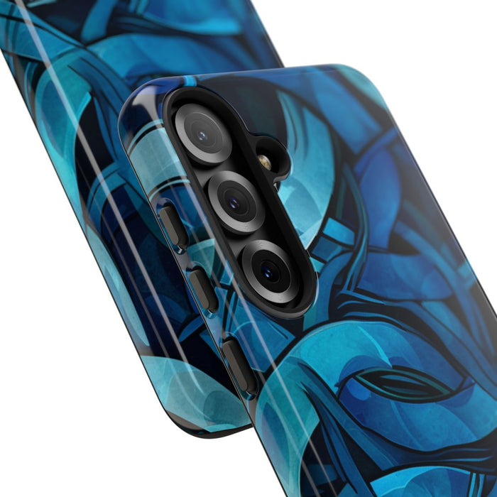 Blauw Keltisch Knoopmotief