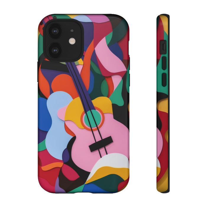 Kleurrijke Abstracte Gitaar