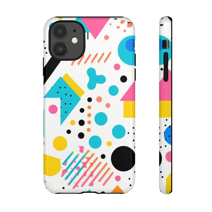 Kleurrijk Memphis Stijl Geometrisch Patroon