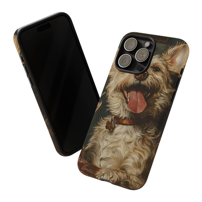 Vrolijke Terrier met Cocktail
