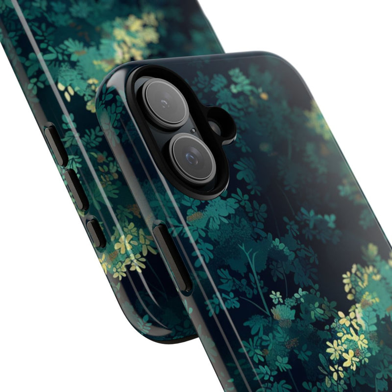 Donkergroen Bladerpatroon