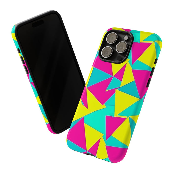 Neon Driehoekenpatroon